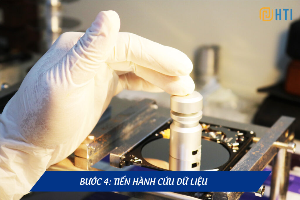 Tiến hành cứu dữ liệu