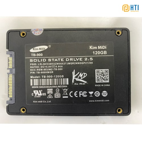 Khôi phục dữ liệu trên ổ cứng SSD Kim MiDi TB900 120GB