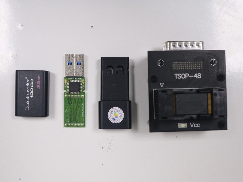Khôi phục dữ liệu cho USB Kingston DataTraverler 100G3 32Gb