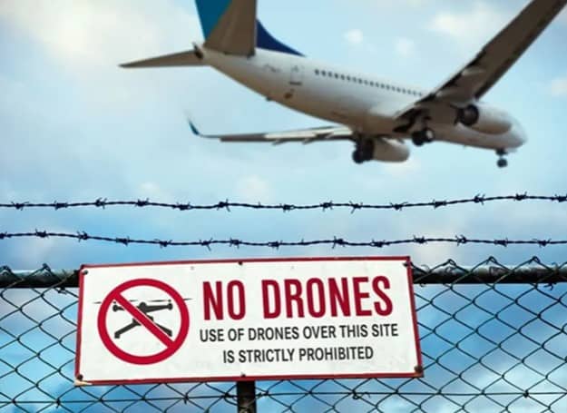 Drones là mối đe dọa nguy hiểm tại các sân bay