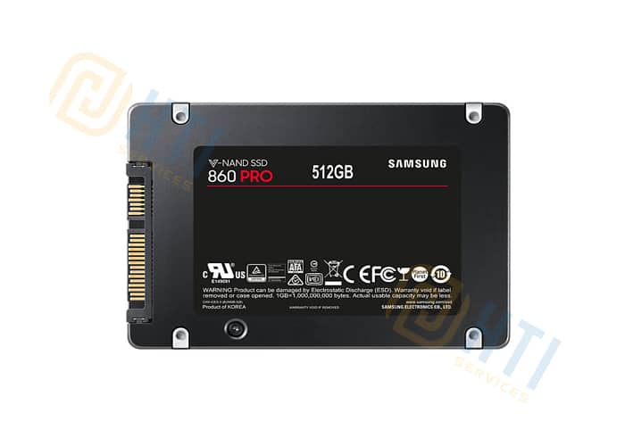 Khôi phục dữ liệu ổ cứng SSD Samsung 860 Pro 512GB