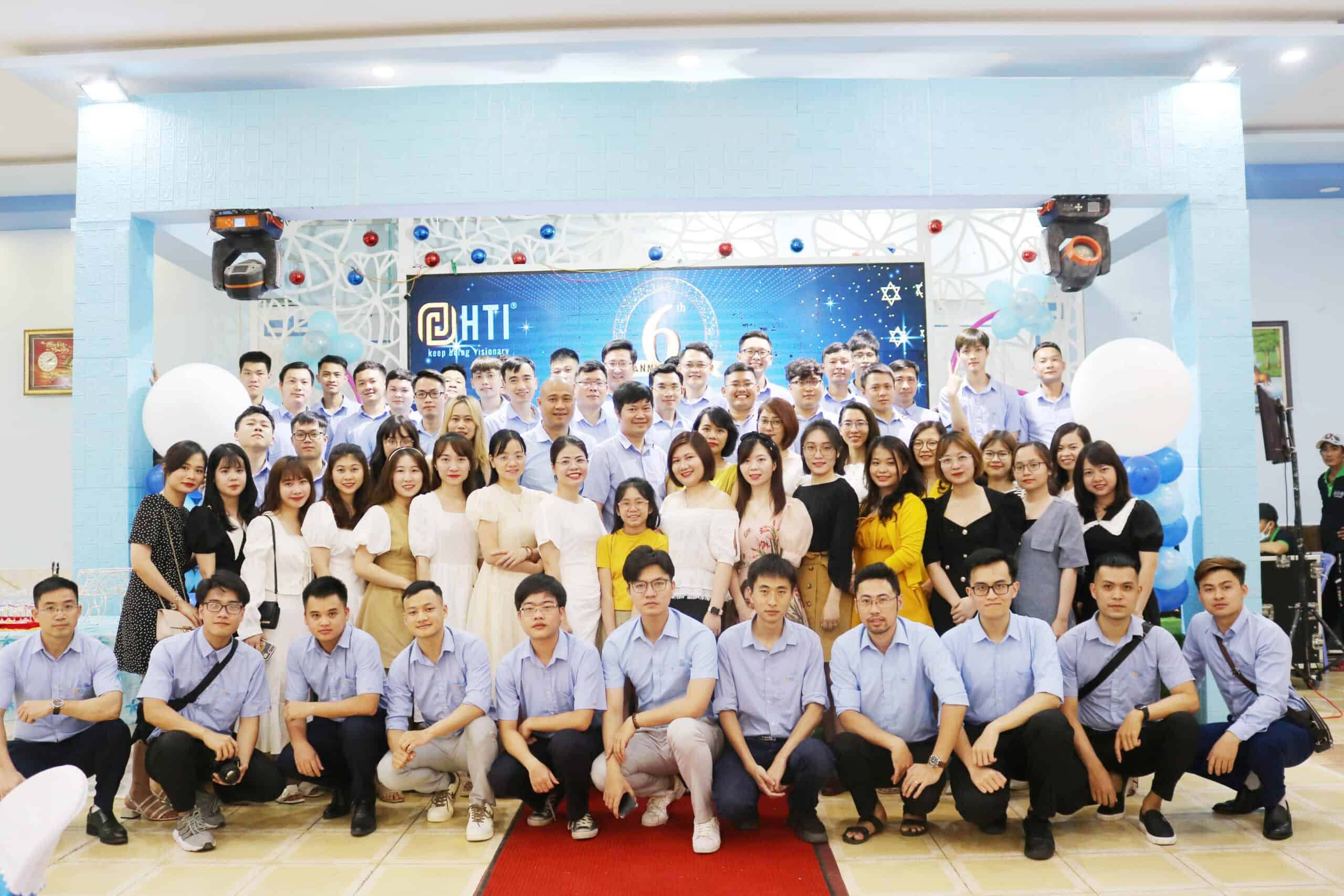 Chúc mừng lễ kỷ niệm 6 năm thành lập HTI Group (13/4/2016 – 13/4/2022)