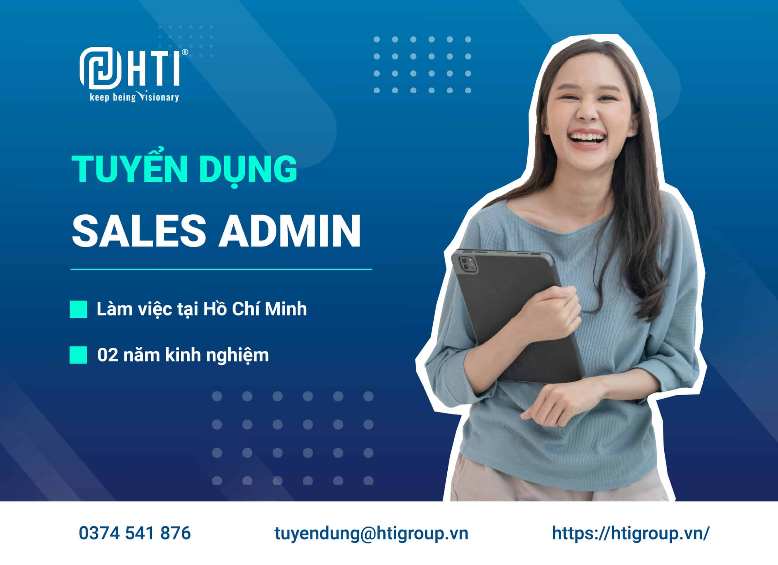 [HCM] Tuyển dụng Sales Admin