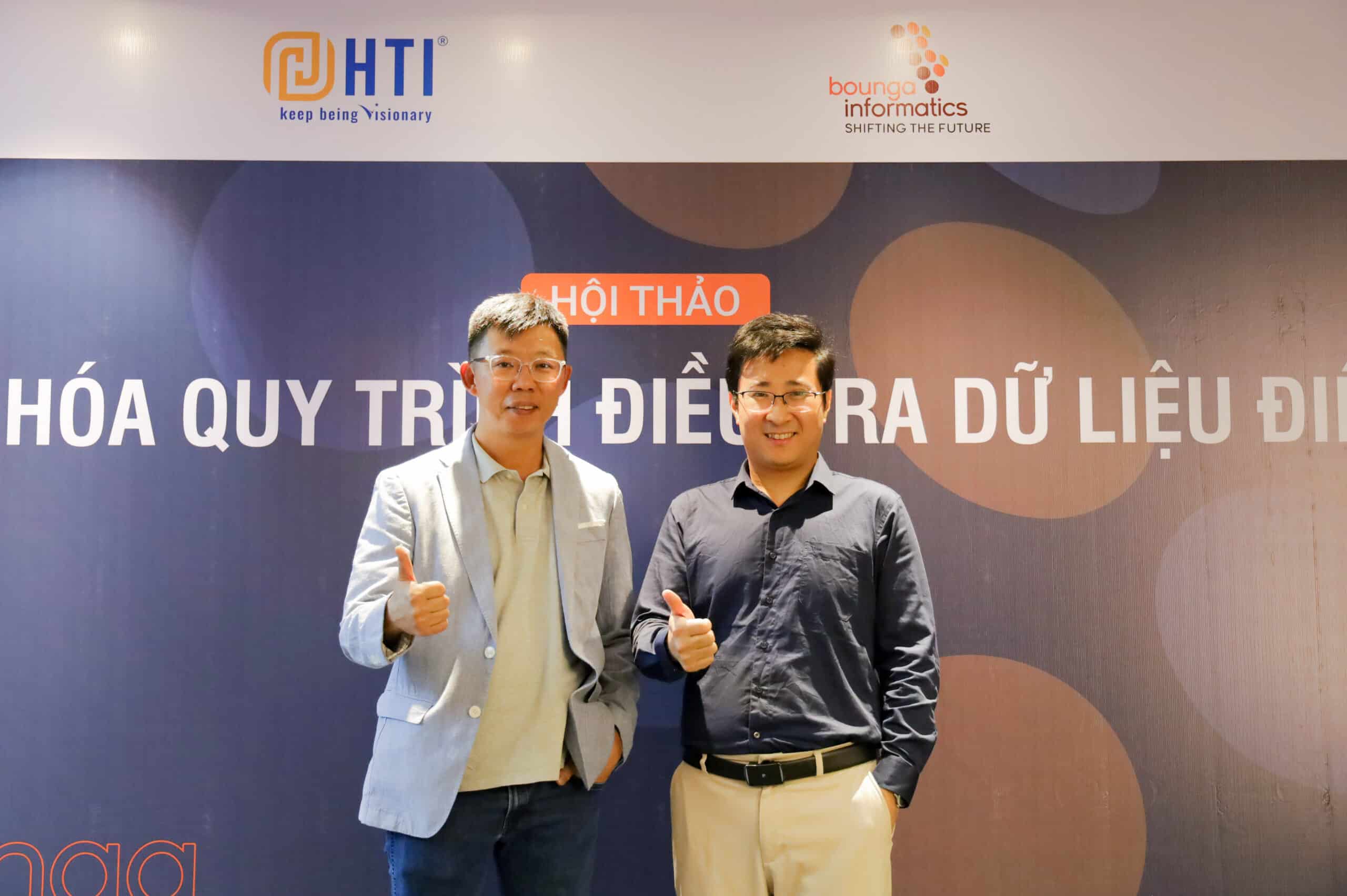 Hội thảo HTI Group – Bounga Informatics: Chuẩn hóa quy trình điều tra dữ liệu