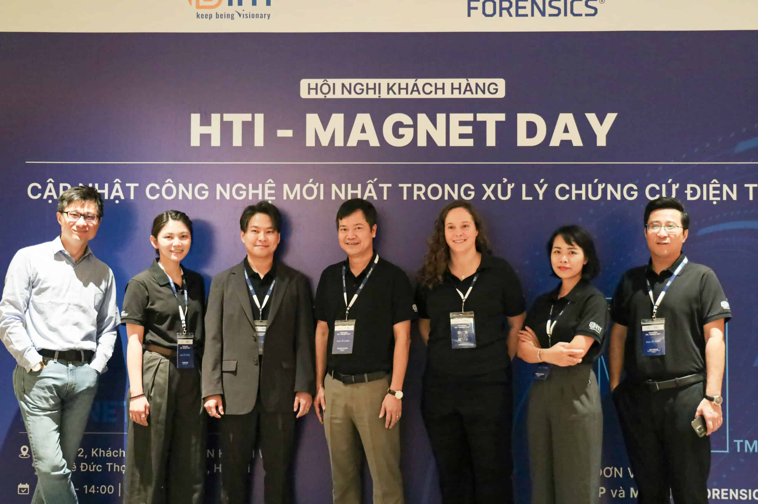 HTI Group phối hợp cùng Magnet Forensics tổ chức thành công hội nghị khách hàng HTI – Magnet Day 2024