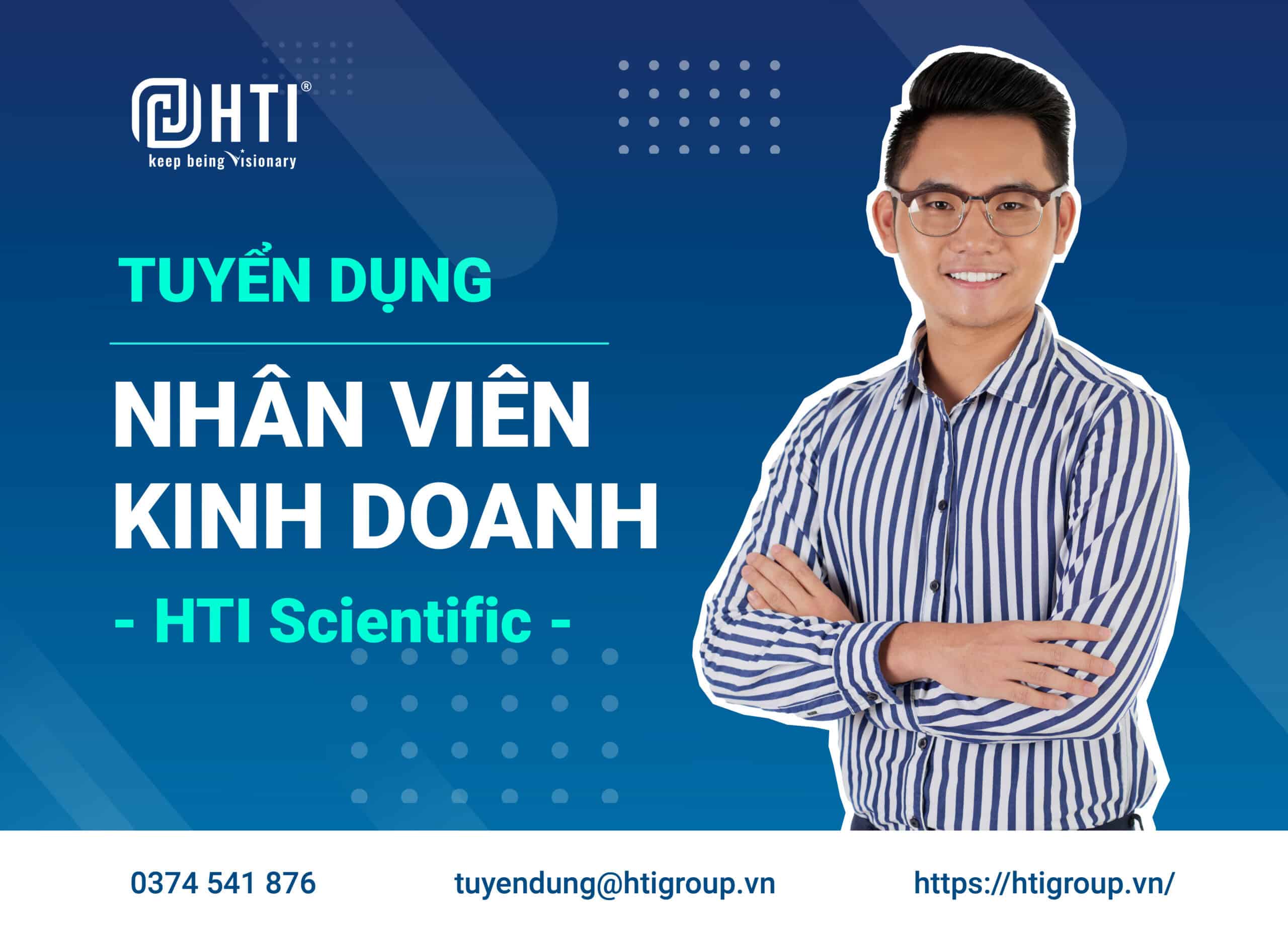 [HTI Scientific] Tuyển dụng Nhân viên kinh doanh