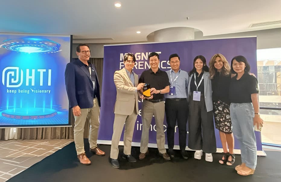 Chúc mừng HTI Group vinh dự nhận giải thưởng Accelerate Award 2024 từ Magnet Forensics