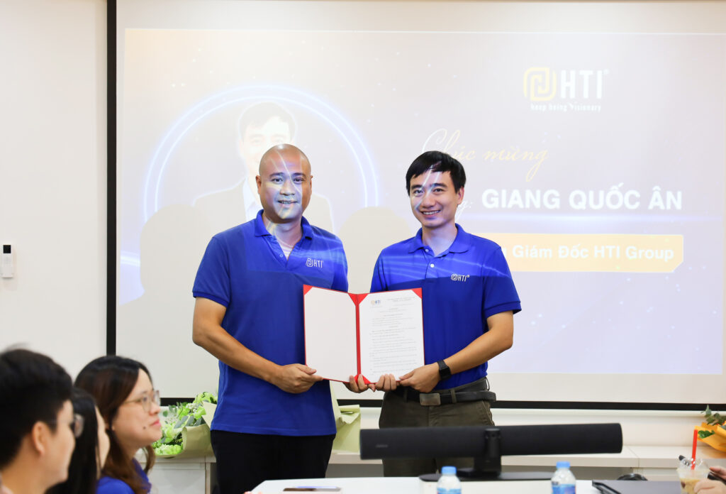 Lễ công bố quyết định bổ nhiệm lãnh đạo cấp cao HTI G