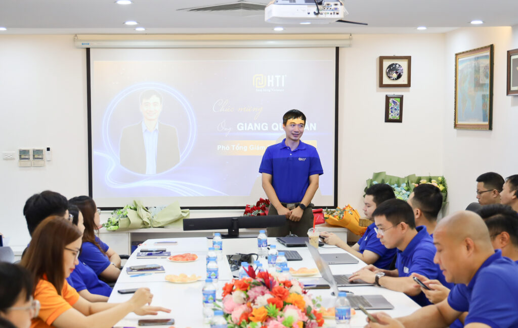 Lễ công bố quyết định bổ nhiệm lãnh đạo cấp cao HTI G