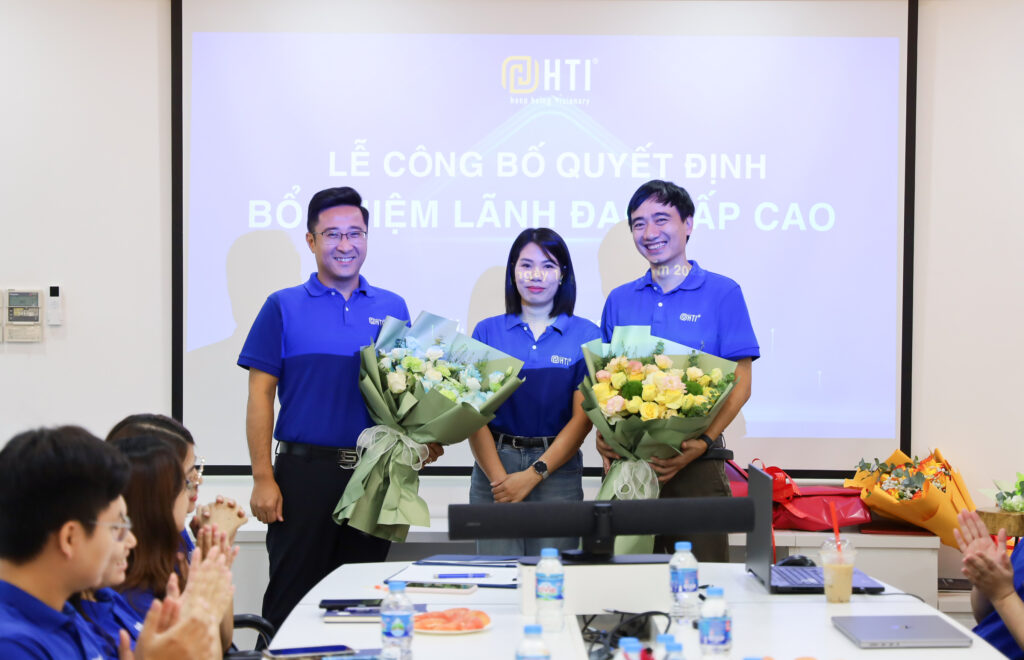 Lễ công bố quyết định bổ nhiệm lãnh đạo cấp cao HTI G