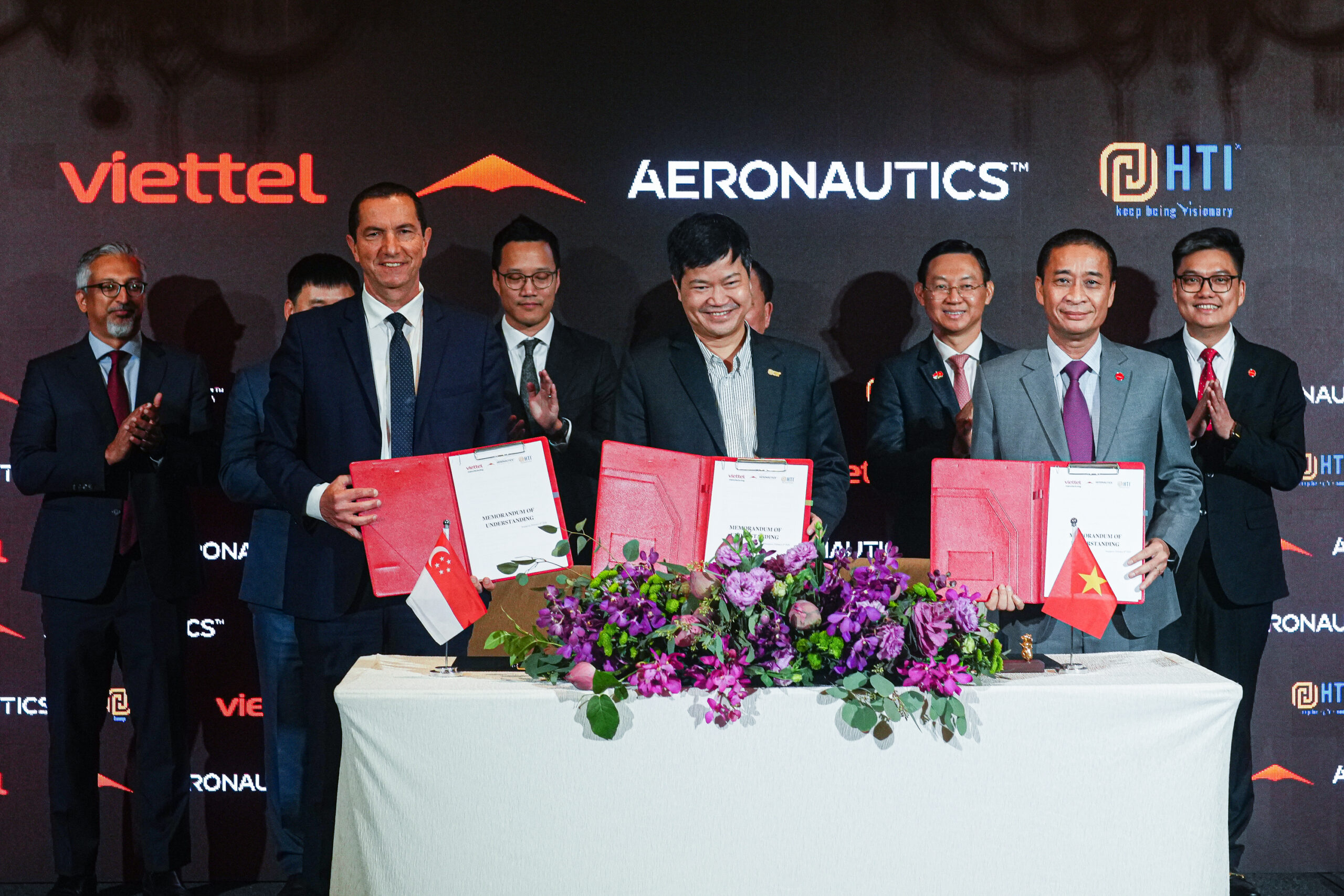 HTI Group – Aeronautics – Viettel (VMC) ký kết thỏa thuận hợp tác chiến lược trong lĩnh vực UAV