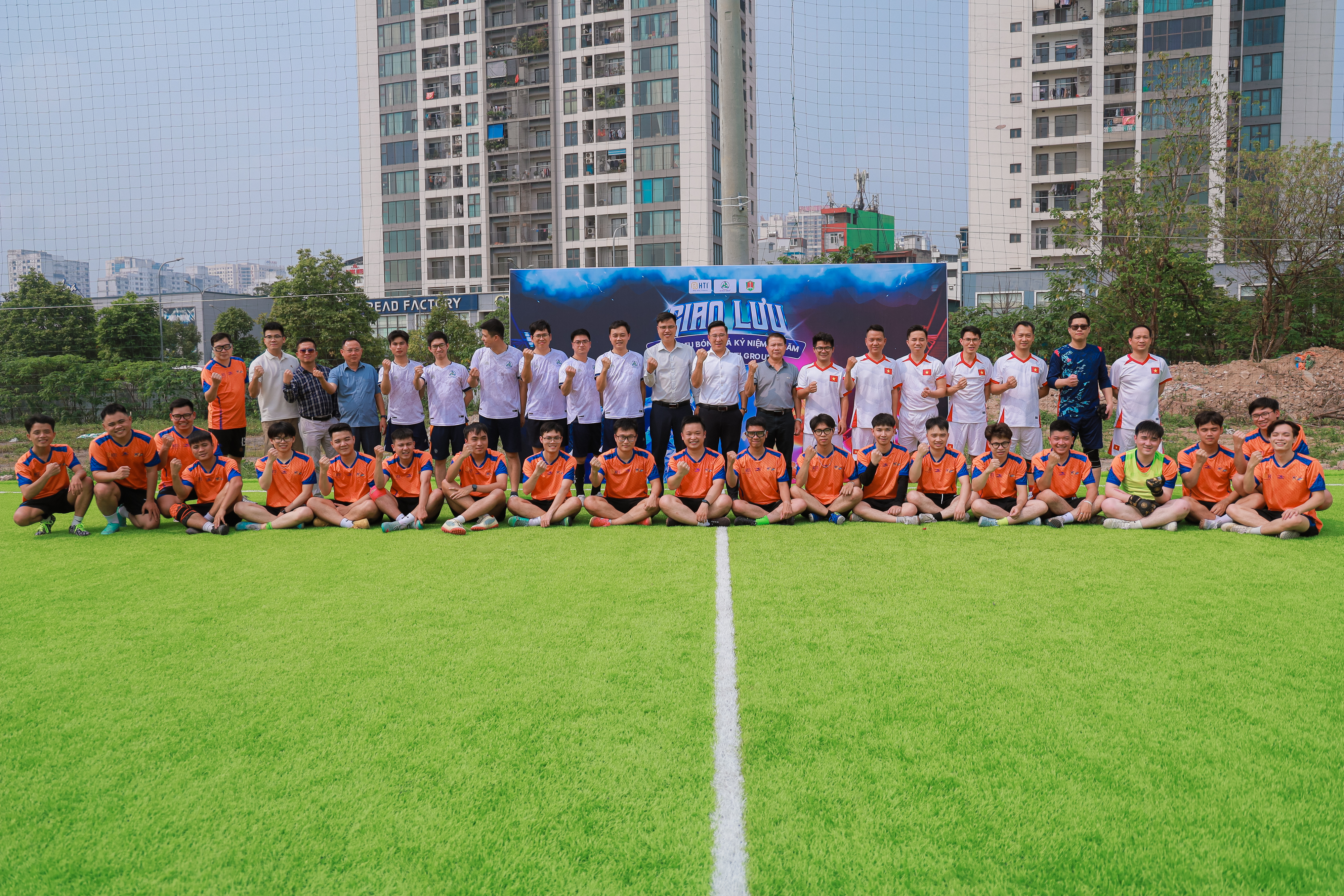 Friendly football tournament celebrating HTI Group’s 10th anniversary