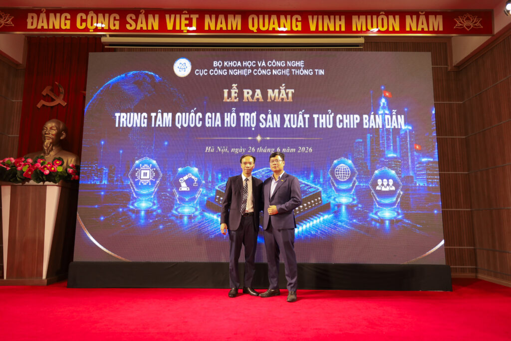Lễ ra mắt Trung tâm Quốc gia Hỗ trợ Sản xuất thử Chip bán dẫn
